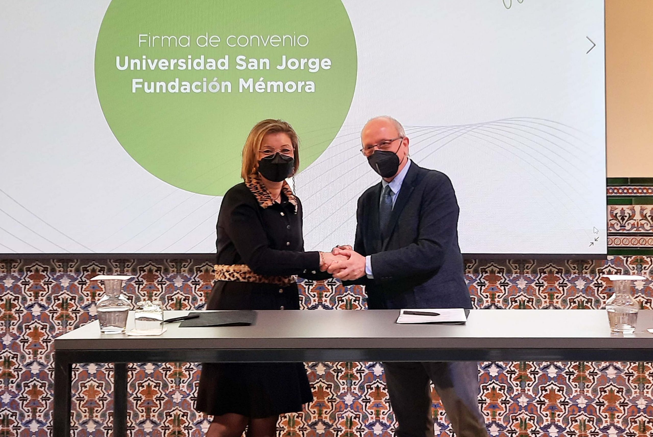 La Universidad San Jorge de Zaragoza y Fundación Mémora colaborarán en el estudio sobre la soledad