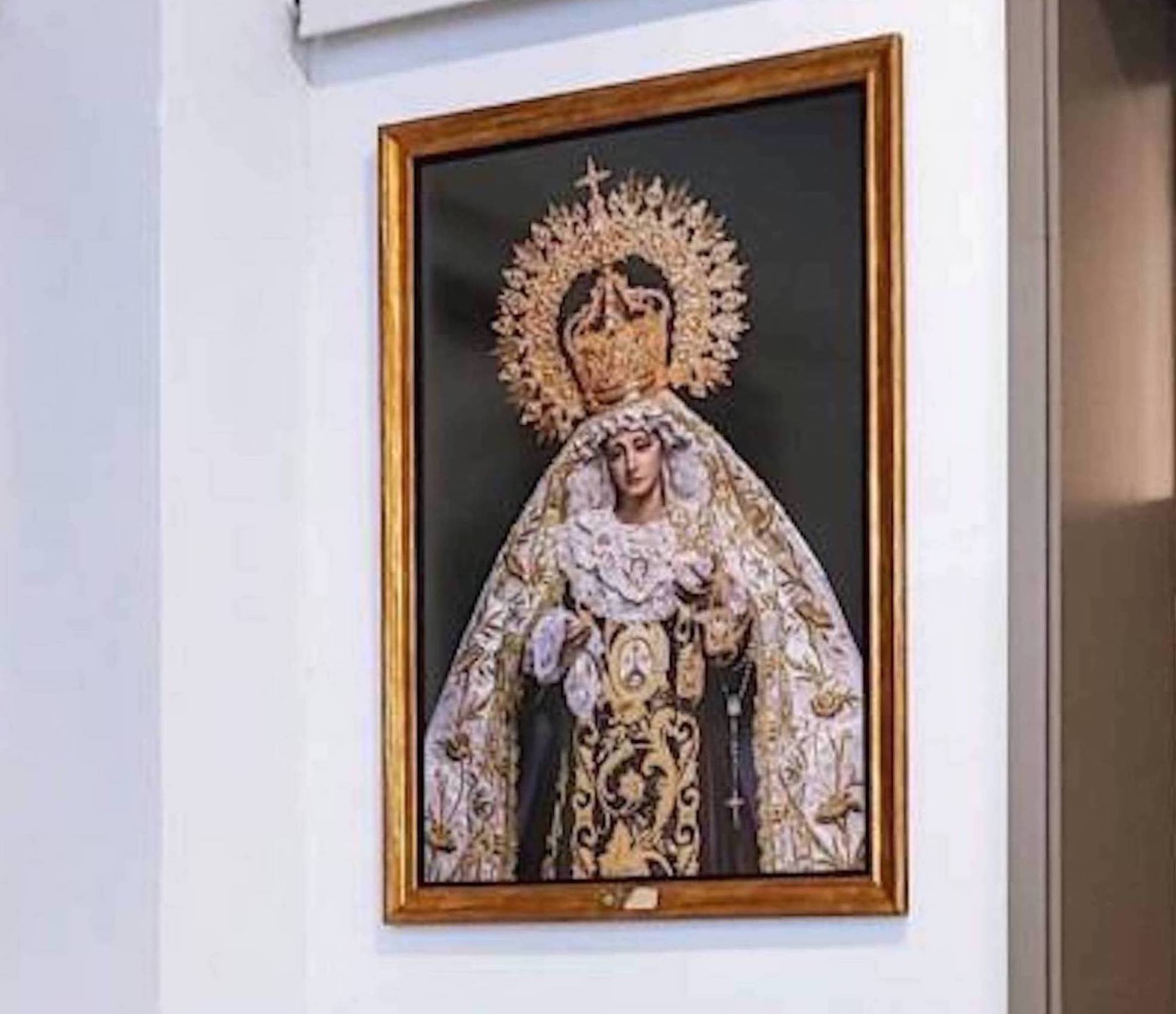 La Virgen del Carmen en sus Misterios Dolorosos ya tiene un espacio en el tanatorio de la SE-30 de Mémora