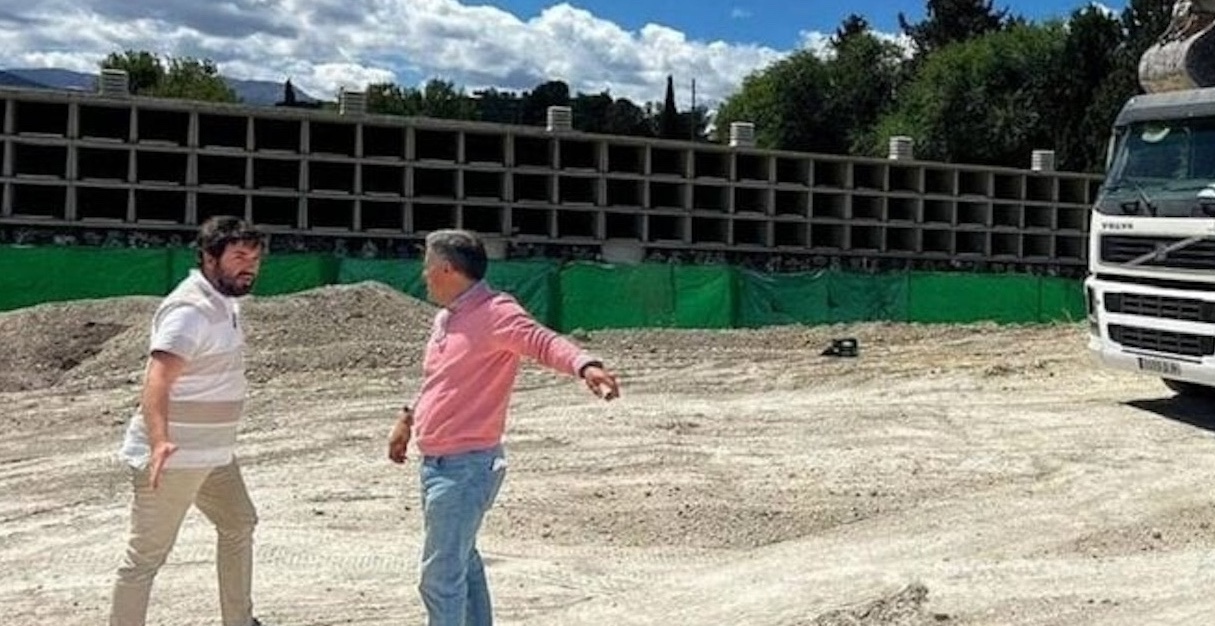 El cementerio de San Fernando de Jaén prevé finalizar la ampliación antes de la festividad de Todos los Santos