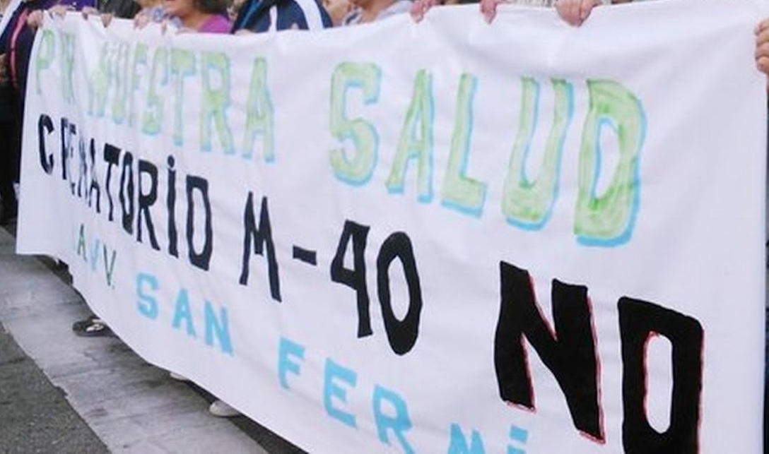 Vecinos de Villaverde y Usera organizan una manifestación hoy martes contra el crematorio de la M-40