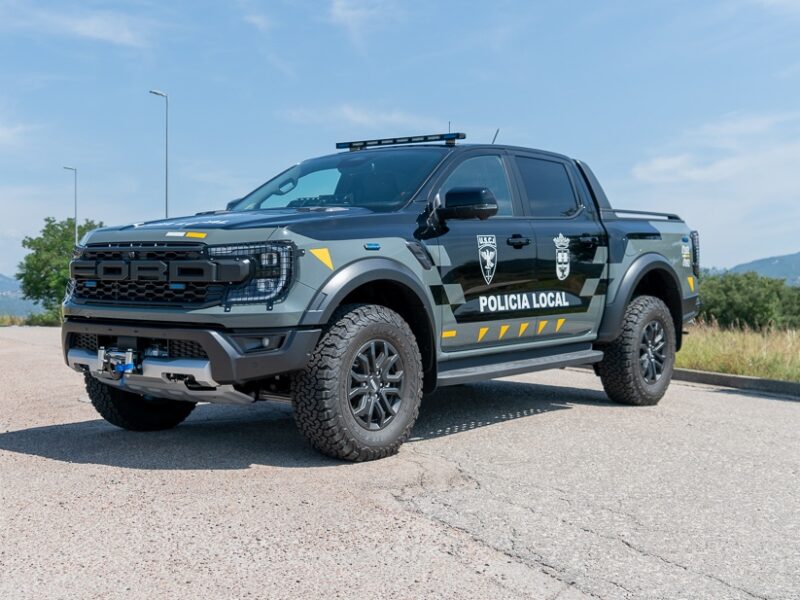 Bergadana transforma el Ford Raptor para la Policía de Arrecife: Innovación, Seguridad y Funcionalidad