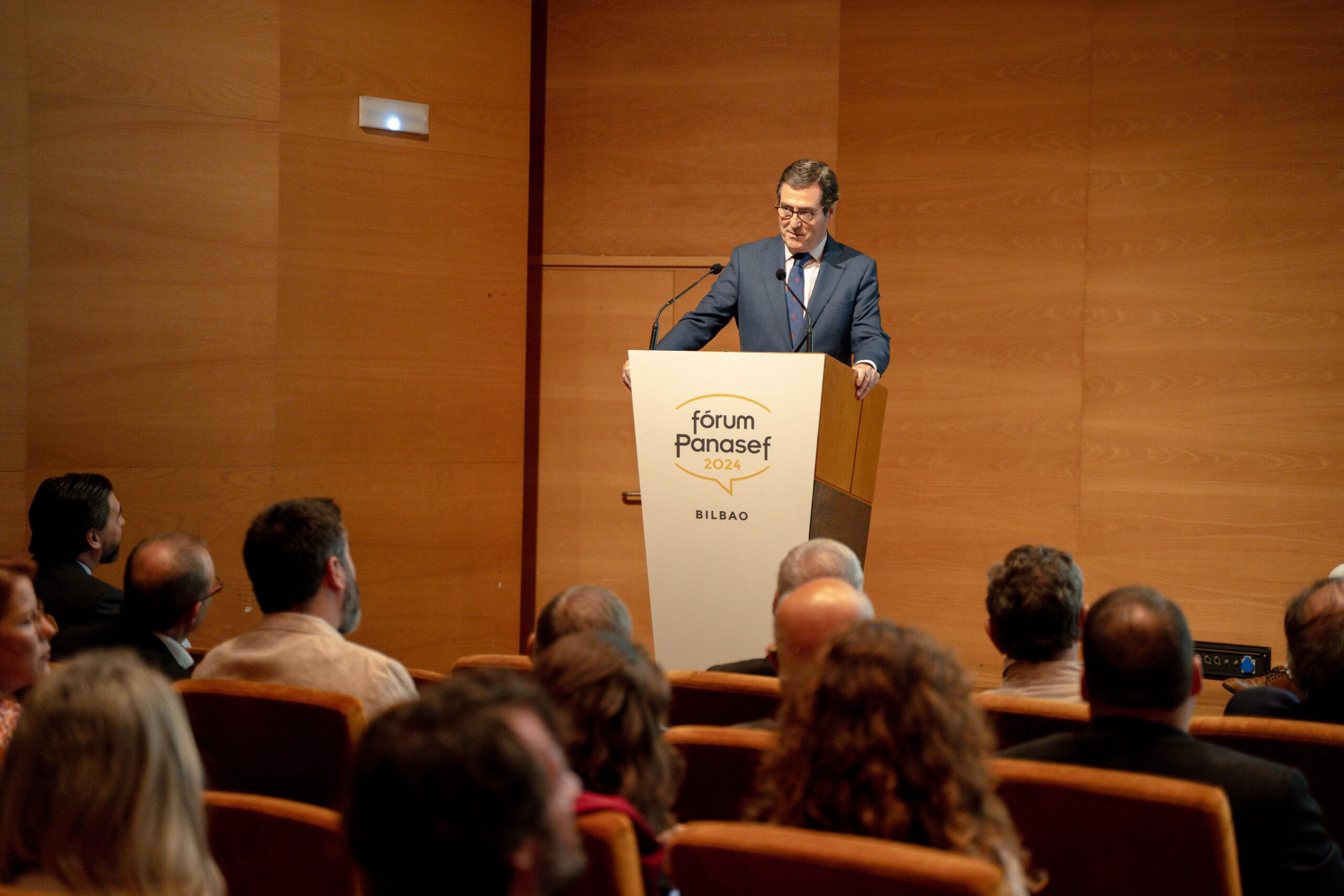 El presidente de la CEOE abre el III Fórum Panasef que se celebra en Bilbao el 17 y 18 de octubre