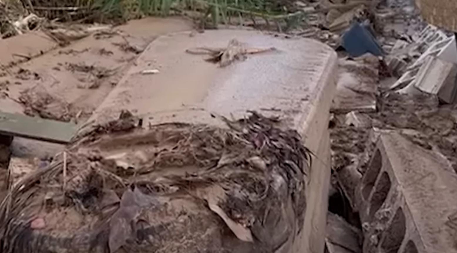 La DANA deja una desgarradora escena en el cementerio de Alfafar